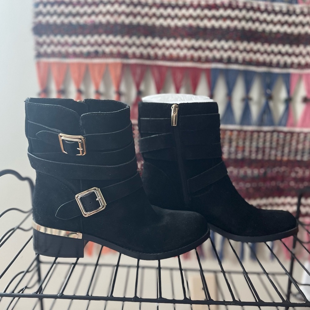 Vince Camuto Moto Boots, Size 8.5